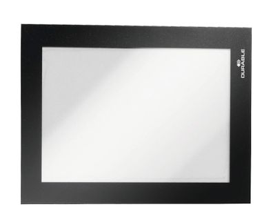 Durable Info-Rahmen A6 sw 5St magn. DURAFRAME® magnetic