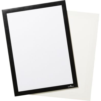 Durable Info-Rahmen A4 sw Klett Duraframe grip®