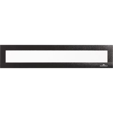 Durable Magnetischer Rahmen 297x40 sw 5St DURAFRAME® magnetic top