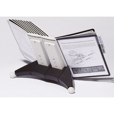 Durable Sichttafelsystem SHERPA table Tischständer mit 20 Tafeln