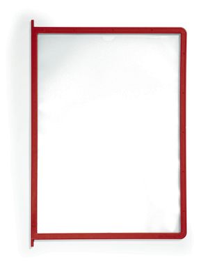 Durable Sichttafel SHERPA PIN A4 rt m PIN/Adapter für Fremdsysteme