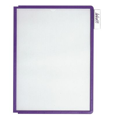 Durable Sichttafel A4 PP Rahmen vi für Aufnahmeelemente