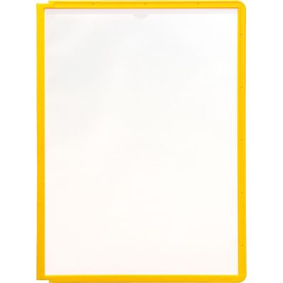 Durable Sichttafel DIN A4 ge SHERPA farbiger Kunststoffrahmen