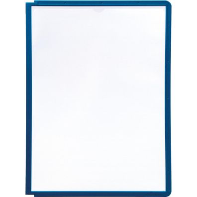 Durable Sichttafel A4 PP Rahmen d bl für Aufnahmeelemente