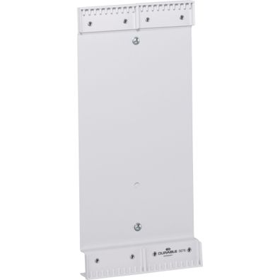 Durable Sichttafelsystem Wandhalter gr leer für 20 Sichttafeln A4