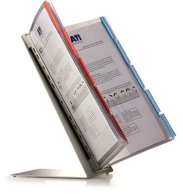 Durable Sichttafelsystem table 10 Tischständer m 10 Tafeln 5607