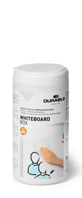 Durable Reinigungsmittel Whiteboard bo ws Dose a 100 Tücher