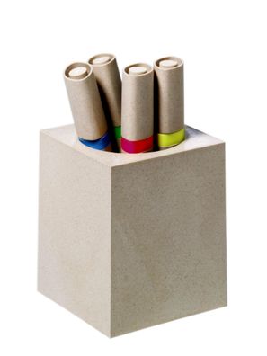 Durable Stifteköcher Cubo eco be aus nachwachsenden Rohstoffen