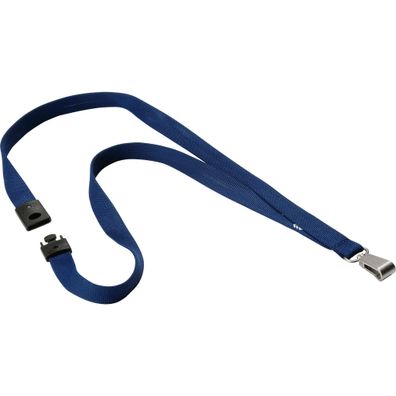 Durable Textilband d. bl 15mm 10St Sicherheitsverschluss Premium