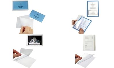 Durable Laminierkarte 54x90mm tr 10St SEAL IT Schutzhülle