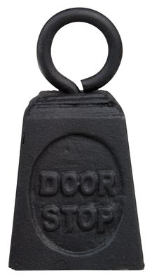 Türstopper Door Stop schwarz Türpuffer Türhalter Türfeststeller Stopper
