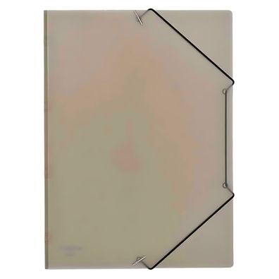 FSY Eckspanner-Mappe, Transparent, rauchtopas, 1 Stück