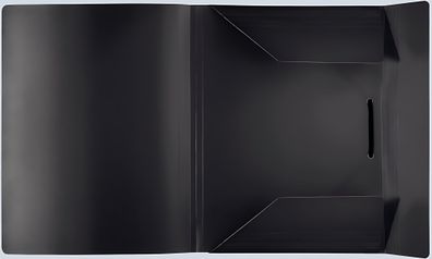 FSY PP-Eckspanner-Sammelbox, Standard, schwarz, 1 Stück