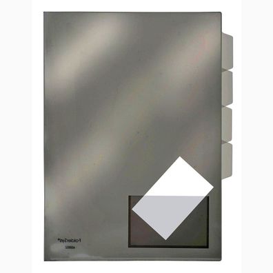 FSY Sichthüllen-Register, Präsentation, transp., 1 Stück