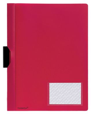 FSY Clip-Mappe, Standard, rot, 1 Stück