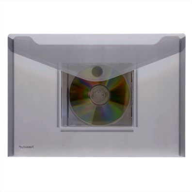 FSY Sichttasche A4quer, CD/JC-Tasche, trans klar, 1 Stück