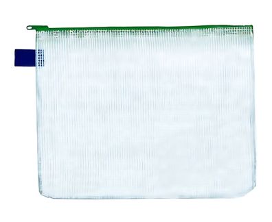 FSY Reissverschluss-Beutel B4, mit Zip, grün, 1 Stück