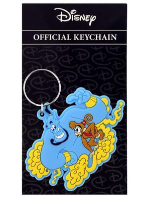 Disney Aladdin - Genie & Abu - Schlüsselanhänger aus Gummi NEU NEW