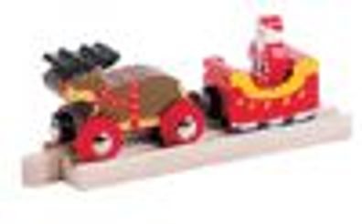 Weihnachtsschlitten mit Rentieren