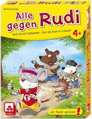NSV 4501 Alle gegen Rudi Kartenspiel Spielkarten Playing Cards NEU NEW