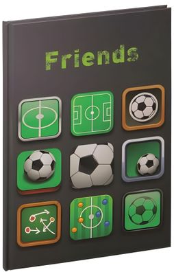 Freundebuch Football Icons 60S