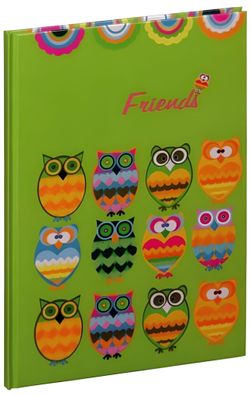 Freundebuch Eulen 60S 4009212041937