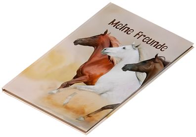 Freundebuch Wildpferde 60S 4009212044945