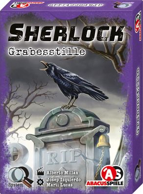 Abacusspiele Sherlock Grabenstille Krimi Ratespiel Rätsel PlayingCards