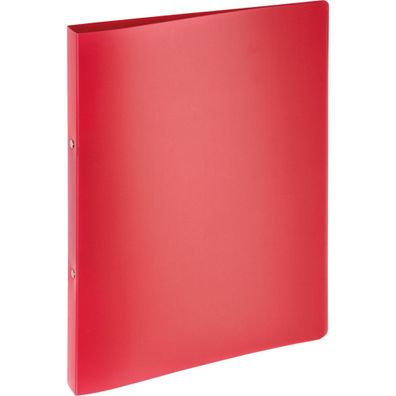 Pagna Ringbuch A4 16mm PP 2-Ring-Mechanik rot