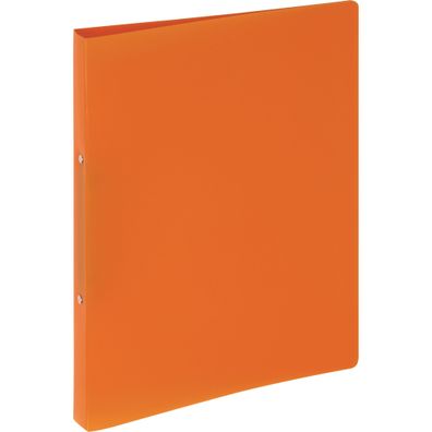 Pagna Ringbuch A4 16mm PP 2-Ring-Mechanik orange