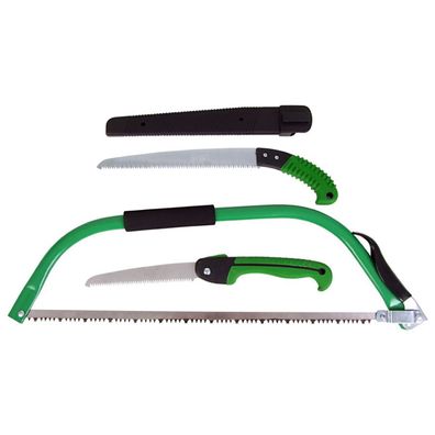 Gartensäge 3er-Set Astsäge Baumsäge Bügelsäge Klappsäge Holzsäge Handsäge