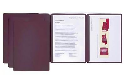 Pagna Präsentationsmappe Sprint 3tlg. schwarz