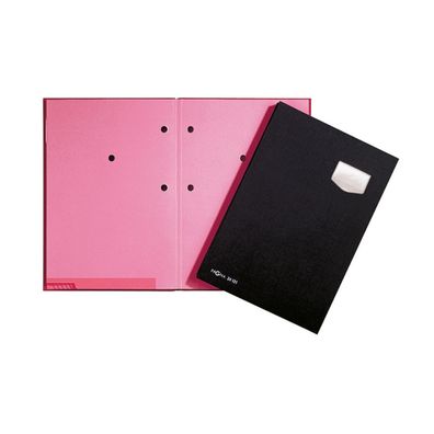 Pagna Unterschriftsmappe DE LUXE Kunststoff 10 Fächer schwarz