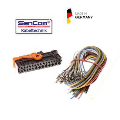 Reparatursatz Kabelsatz Kabelbaum Set Stecker Tür vorne hinten für Skoda Fabia Roomst