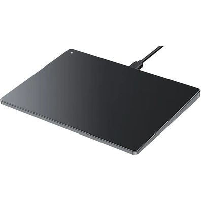 Portable Aluminum USB Trackpad - Multi-Touch Navigation for Windows 7/10 Laptop/Desk