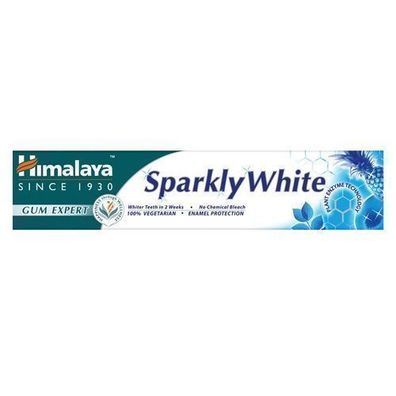 Himalaya Kräuter-Zahnpasta zur Zahnaufhellung Sparkly White, 75 ml