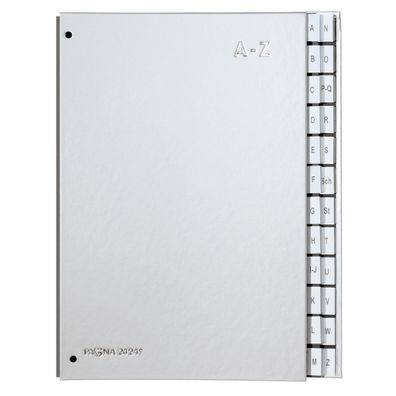 Pagna Pultordner Color 24 Fächer A-Z silber