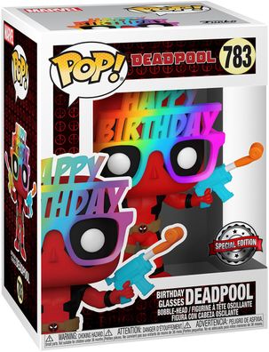Deadpool - Birthday Glasses Deadpool 783 Special Edition - Funko Pop!