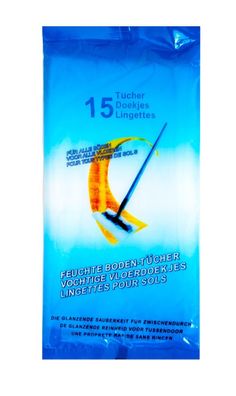 15 feuchte Bodentücher