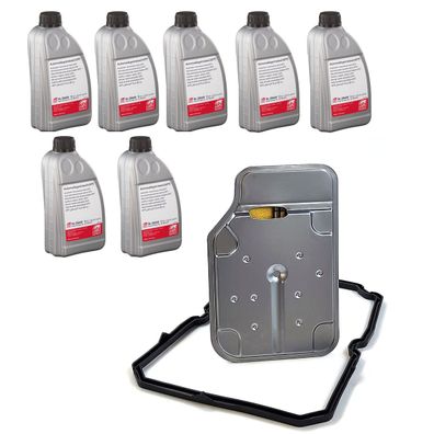 7 Liter Öl Filter Dichtung Getriebe Automatikgetriebe für Mercedes-Benz 722.9 7G-Tron