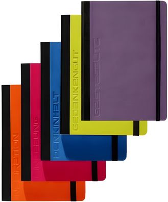 Pagna Notizbuch A5 Trend 128S blanko sortiert