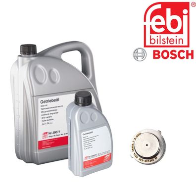 Original Bosch Drucksensor Positionsgeber inkl. 6L FEBI Öl K1 K2 für DSG 0BH DQ500 D