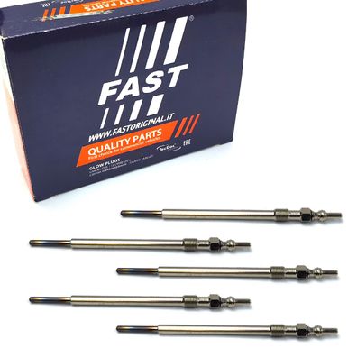 5x FAST Glühkerze für Opel Alfa Fiat Saab Lancia 1.9 2.4 JTD JTDM CDTi