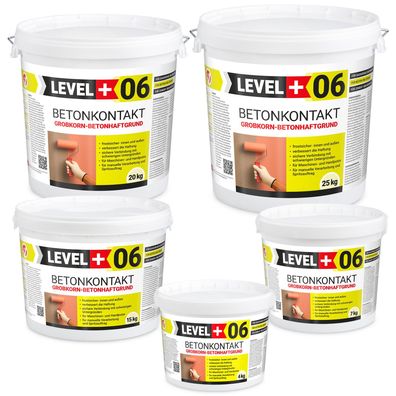 Betonkontakt 4-200Kg Grundierung Ausgleichsmasses Tiefengrund Betonfarbe L+06