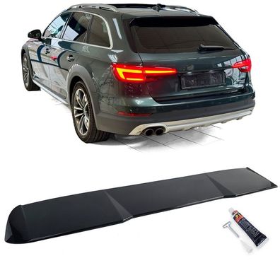 Heckspoiler Performance Schwarz Glanz passt für Audi A4 B8 allroad 09-16