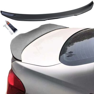 Heckspoiler Lippe Ducktail Schwarz Glanz passt für 3er BMW F30 Limousine 11-19