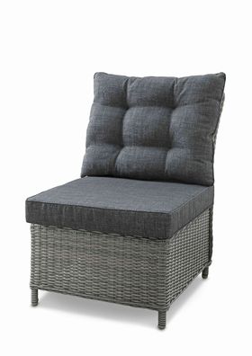 Destiny Singlemodul PALMA 60x78x84 cm, Polyrattan, vintage grau
