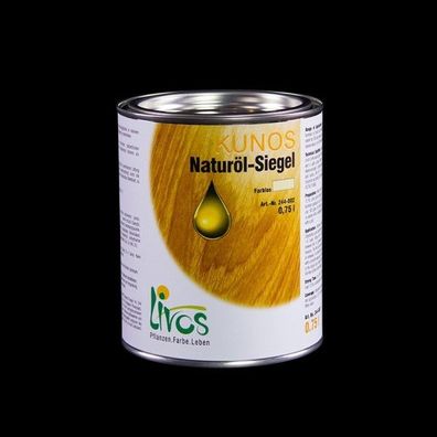 LIVOS Naturöl-Siegel KUNOS Nr.244, 750ml, farblos