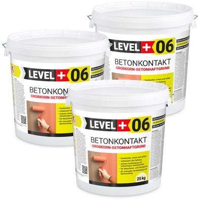Betonkontakt 75kg Schnell Trocknend Grundierung Holz Haftgrund Innen Außen L+06