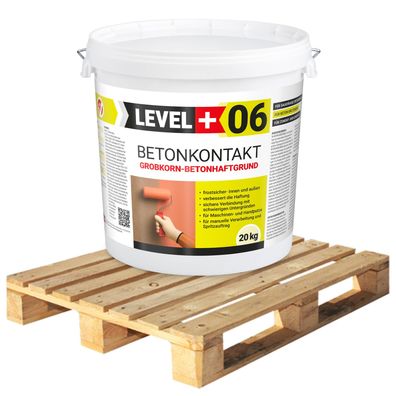 Betonkontakt 24x20kg Haftbrücke Auf OSB-Platten und Holz Palette 480kg L+06